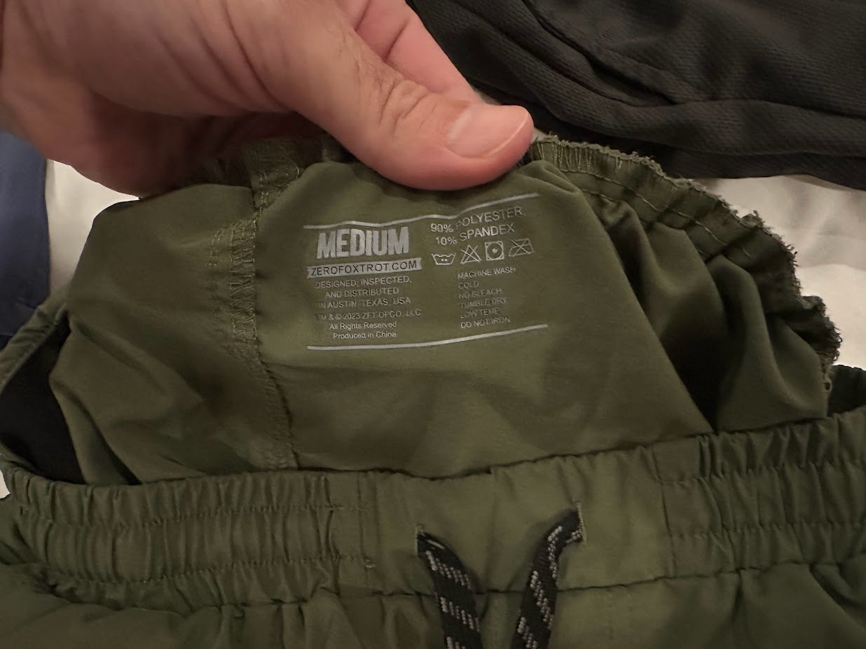 Packable Travel Shorts