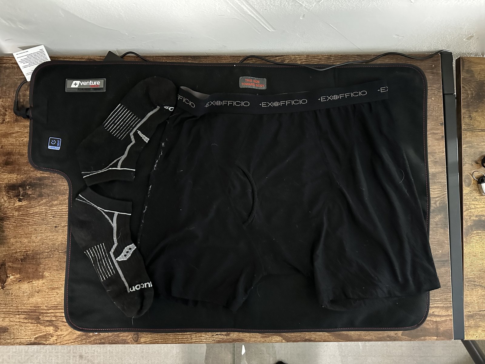 Heated Drying: Pad, Hanger, Towel