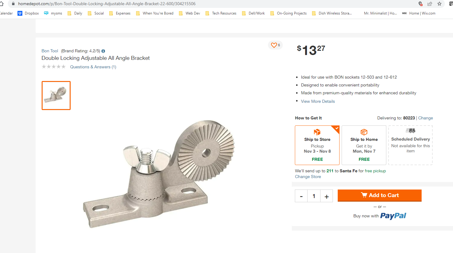Universal Drying Rack